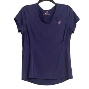 Fila Sport Purple Short Sleeve Athletic Tee